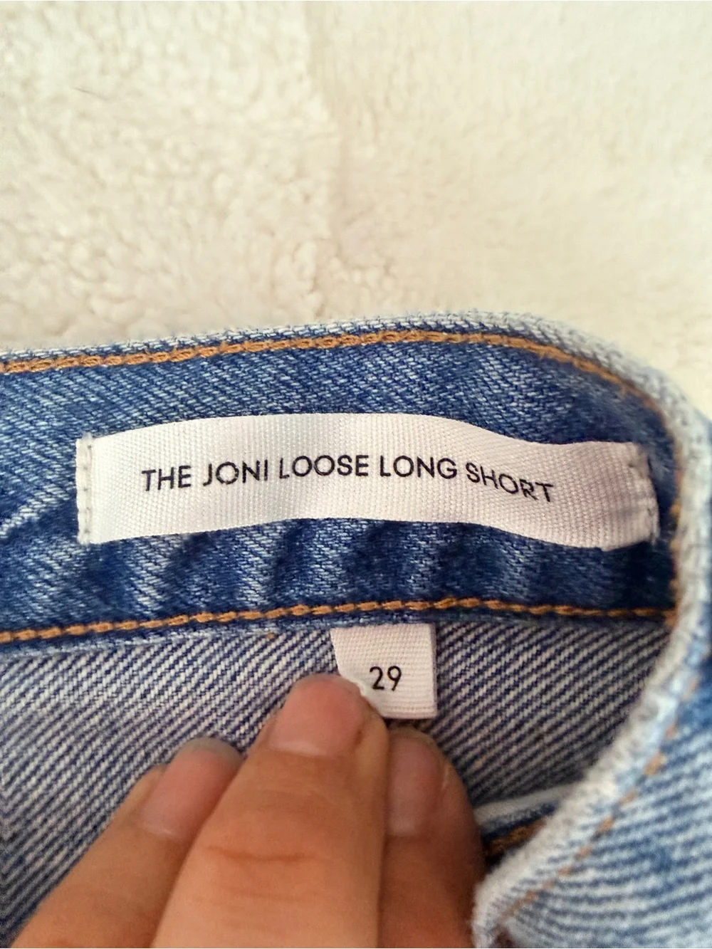 Denim Forum Joni Loose Long Short -